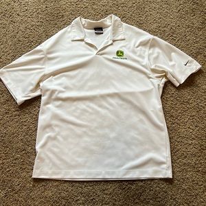 John Deere Nike Golf Polo